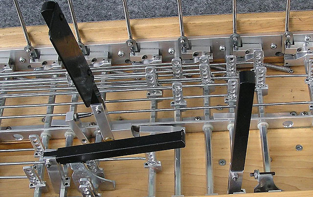 steel guitar knee levers kit