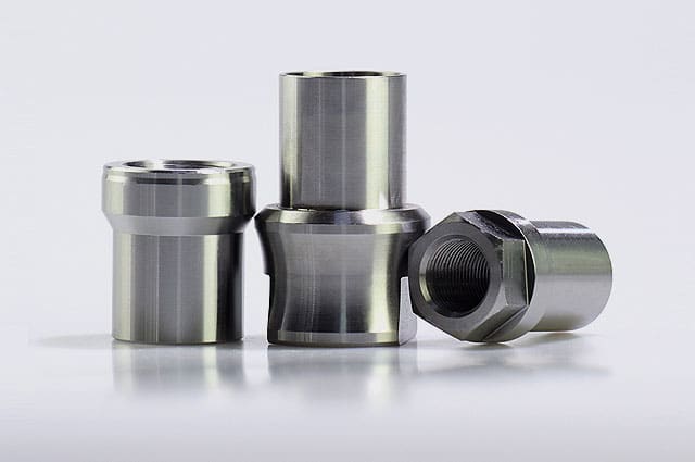 Titanium WeldIn Bungs SYZ Rod Ends Titanium weld-in bungs for custom fabrication