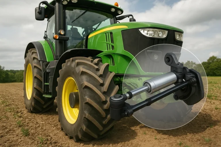 Steering system using tractor heim joints