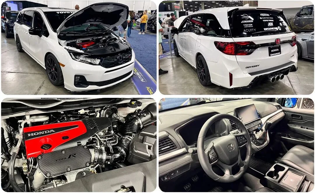 sema 2025 modified honda odyssey typer at sema 2025converted SYZ Rod Ends