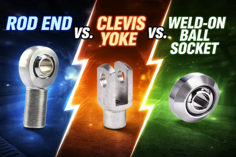 rod end vs clevis yoke vs weld on ball socketconverted SYZ Rod Ends Rod End vs. Clevis Yoke vs. Weld-On Socket