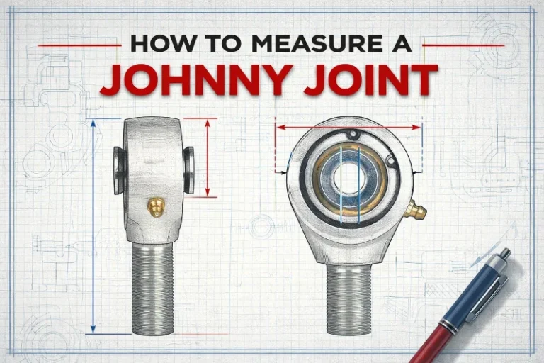 How to measurea a johnny jointconverted SYZ Rod Ends How to measurea a Johnny joint